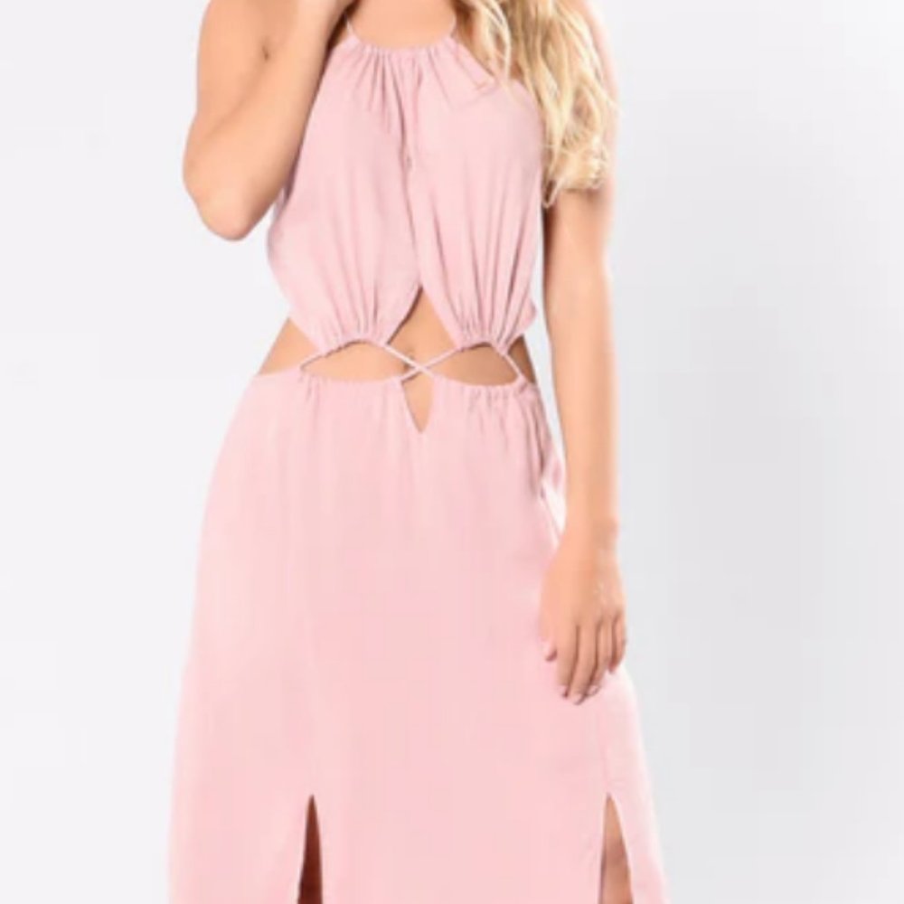 NWT Brunch & Slits Maxi Dress